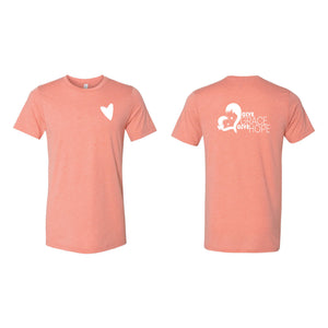 Give Grace Give Hope Logo Unisex T-Shirt-[product-_type]-Sunset-Give Grace Give Hope